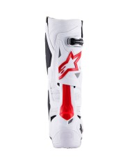 BOTAS ALPINESTARS TECH 10 SUPERVENTED WHITE/BRIGHT RED