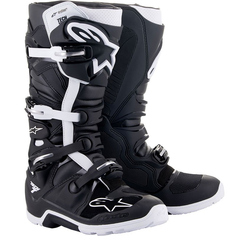 BOTAS ALPINESTARS TECH 7 ENDURO DRYSTAR BLACK/WHITE