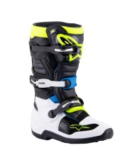 BOTAS ALPINESTARS TECH 7S JUNIOR BLACK/BLUE/YELLOW FLUO