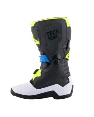 BOTAS ALPINESTARS TECH 7S JUNIOR BLACK/BLUE/YELLOW FLUO