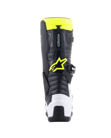 BOTAS ALPINESTARS TECH 7S JUNIOR BLACK/BLUE/YELLOW FLUO