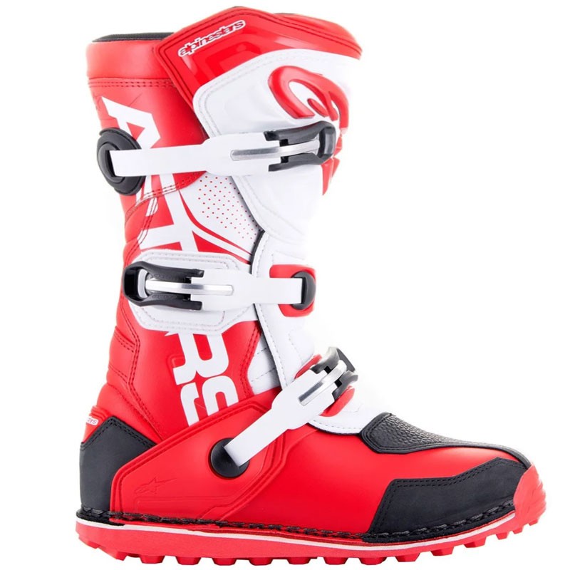 BOTAS ALPINESTARS TECH T BRIGHT RED/BLACK/WHITE