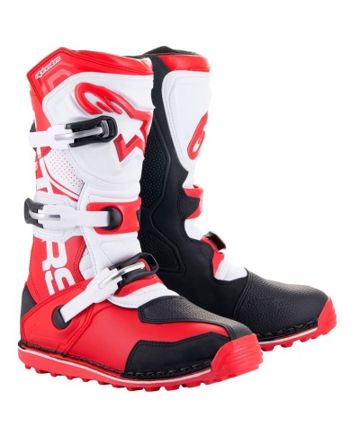 BOTAS ALPINESTARS TECH T BRIGHT RED/BLACK/WHITE