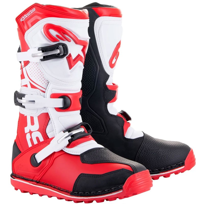 BOTAS ALPINESTARS TECH T BRIGHT RED/BLACK/WHITE