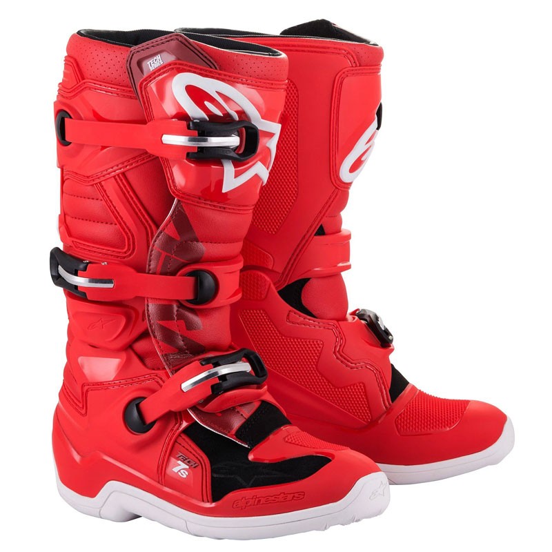 BOTAS ALPINESTARS TECH 7S JUNIOR RED
