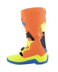 BOTAS ALPINESTARS TECH 5 ORANGE FLUO/BLUE/YELLOW FLUO
