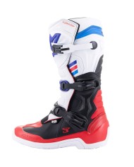 BOTAS ALPINESTARS TECH 3 WHITE/BRIGHT RED/DARK BLUE