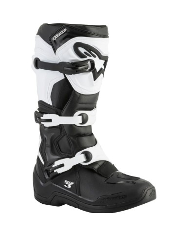 BOTAS ALPINESTARS TECH 3 BLACK/WHITE