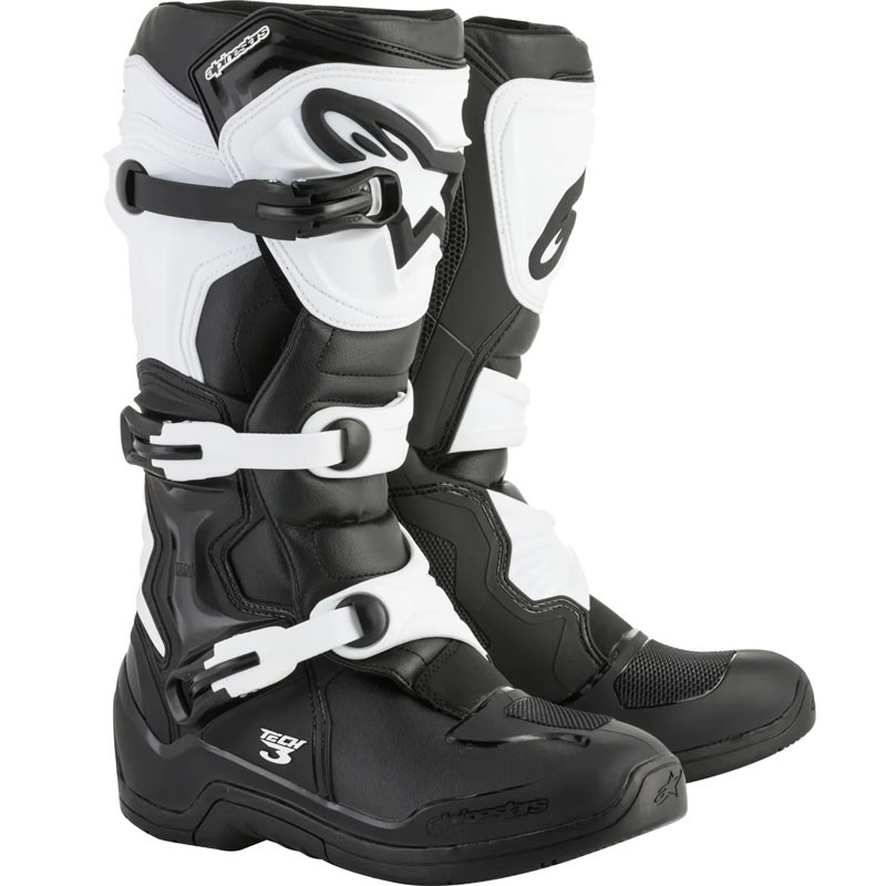 BOTAS ALPINESTARS TECH 3 BLACK/WHITE