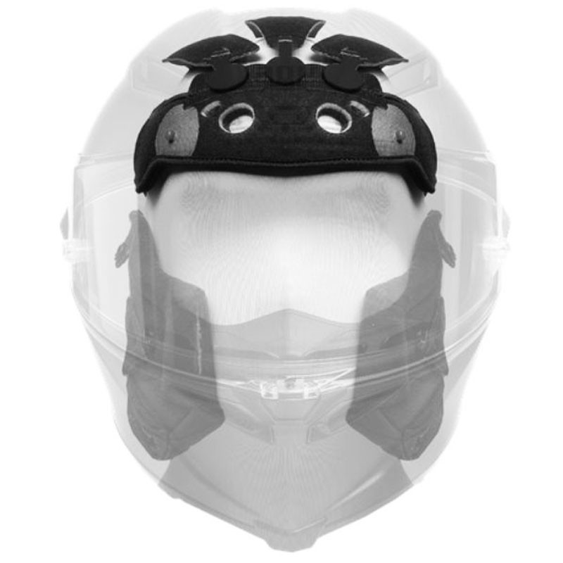 CHICHONERA INTERIOR CASCO AGV PISTA GP RR NEGRO/ROJO