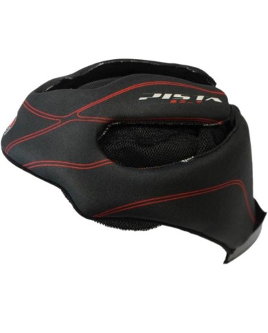 CHICHONERA INTERIOR CASCO AGV PISTA GP RR NEGRO/ROJO