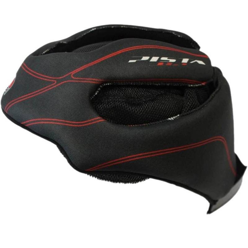 CHICHONERA INTERIOR CASCO AGV PISTA GP RR NEGRO/ROJO