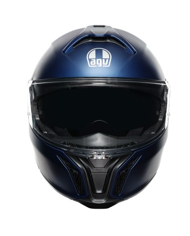 CASCO AGV TOURMODULAR GALASSIA BLUE MATT