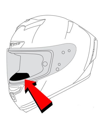 MASCARA ANTIVAHO SHOEI AIR MASK 5 X-SPIRIT 3