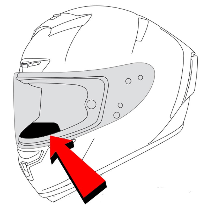 MASCARA ANTIVAHO SHOEI AIR MASK 5 X-SPIRIT 3