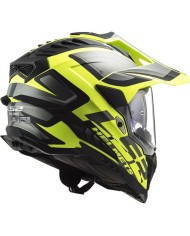 CASCO LS2 EXPLORER ALTER MATT BLACK/FLUOR YELLOW