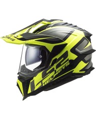 CASCO LS2 EXPLORER ALTER MATT BLACK/FLUOR YELLOW