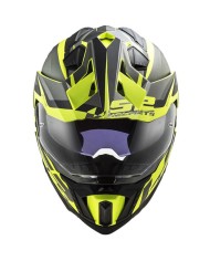CASCO LS2 EXPLORER ALTER MATT BLACK/FLUOR YELLOW