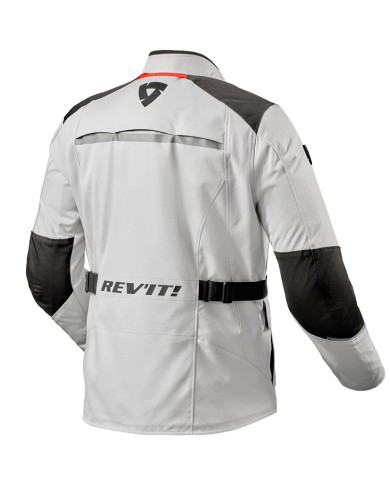 CHAQUETA REVIT VOLTIAC 3 H2O PLATA/NEGRO