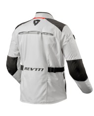 CHAQUETA REVIT VOLTIAC 3 H2O PLATA/NEGRO