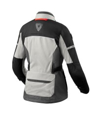CHAQUETA REVIT OUTBACK 4 H2O LADY PLATA/NEGRO