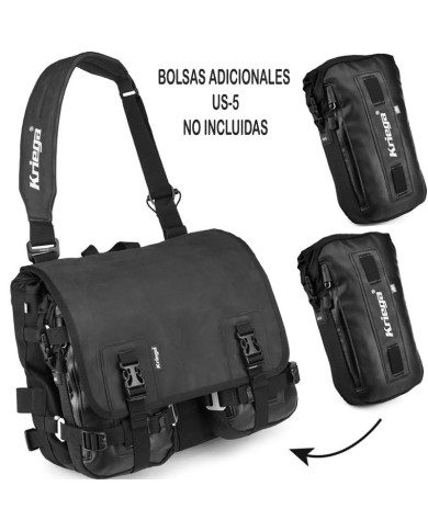 MOCHILA BANDOLERA KRIEGA MESSENGER URBAN