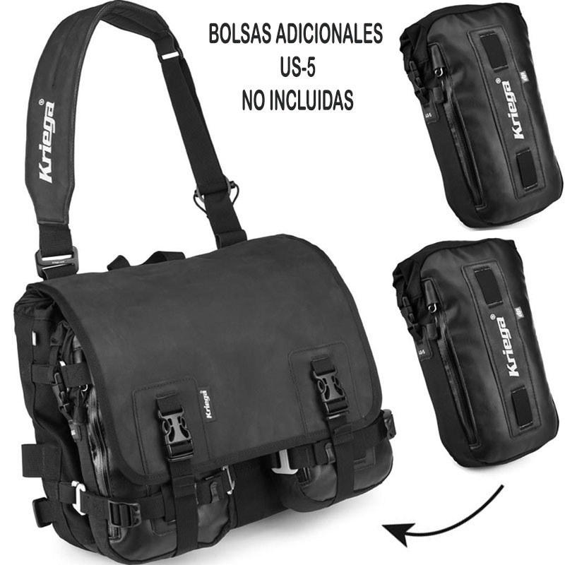 MOCHILA BANDOLERA KRIEGA MESSENGER URBAN