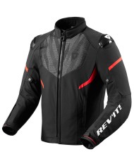 CHAQUETA REVIT HYPERSPEED 2 H2O NEGRO/ROJO FLUOR