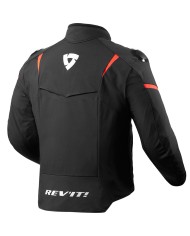 CHAQUETA REVIT HYPERSPEED 2 H2O NEGRO/ROJO FLUOR
