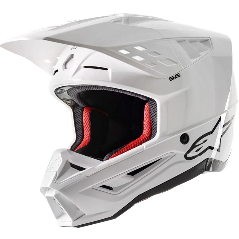 CASCO ALPINESTARS S-M5 WHITE GLOSSY