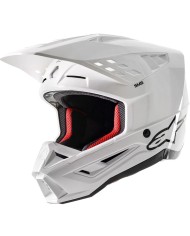 CASCO ALPINESTARS S-M5 WHITE GLOSSY