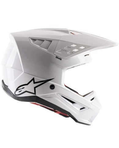 CASCO ALPINESTARS S-M5 WHITE GLOSSY