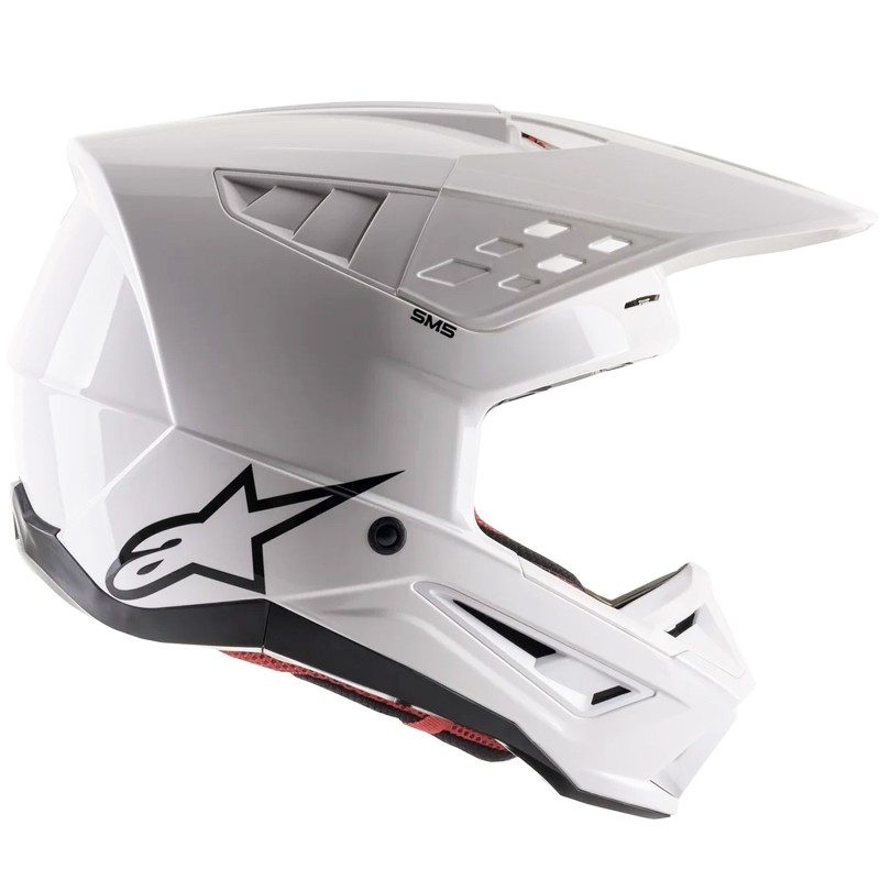 CASCO ALPINESTARS S-M5 WHITE GLOSSY