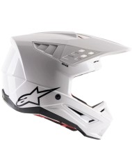 CASCO ALPINESTARS S-M5 WHITE GLOSSY