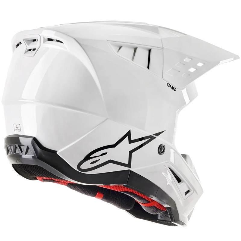 CASCO ALPINESTARS S-M5 WHITE GLOSSY