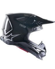 CASCO ALPINESTARS SUPERTECH CARBON S-M10 BLACK GLOSSY