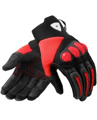 GUANTES REVIT SPEEDART AIR NEGRO/ROJO FLUOR