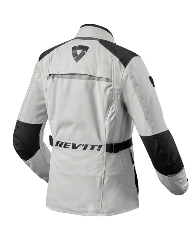 CHAQUETA REVIT VOLTIAC 3 H2O LADY PLATA/NEGRO