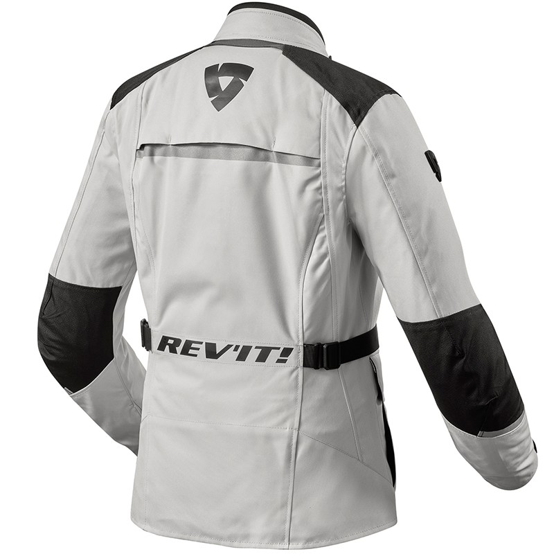 CHAQUETA REVIT VOLTIAC 3 H2O LADY PLATA/NEGRO