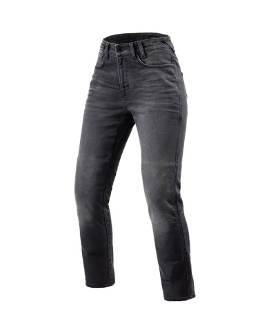 PANTALONES VAQUEROS REVIT VICTORIA 2 LADY GRIS GASTADO