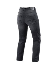 PANTALONES VAQUEROS REVIT VICTORIA 2 LADY GRIS GASTADO