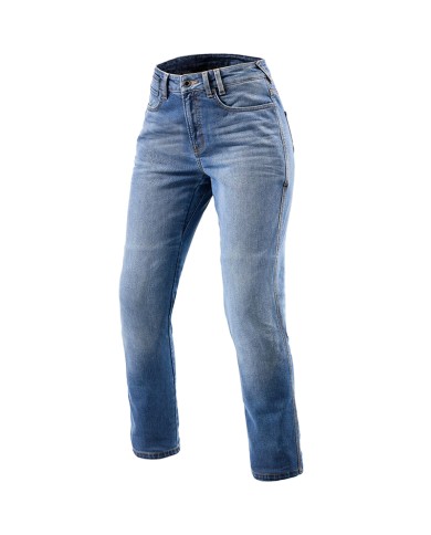 PANTALONES VAQUEROS REVIT VICTORIA 2 LADY AZUL GASTADO