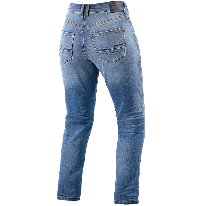 PANTALONES VAQUEROS REVIT VICTORIA 2 LADY AZUL GASTADO