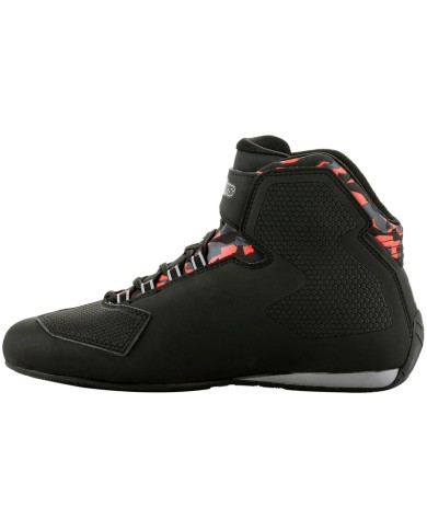BOTIN ALPINESTARS SEKTOR WATERPROOF BLACK/DARK GRAY/RED FLUO