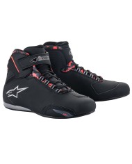 BOTIN ALPINESTARS SEKTOR WATERPROOF BLACK/DARK GRAY/RED FLUO