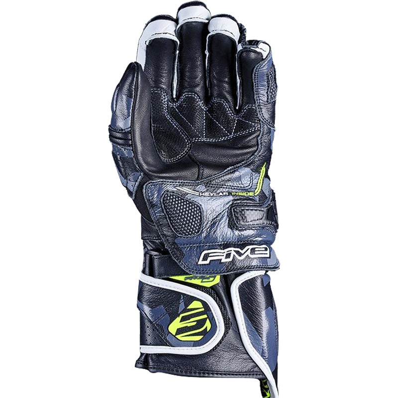 GUANTES FIVI RFX1 REPLICA CAMO/AMARILLO FLUOR