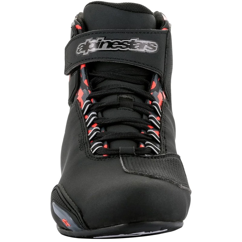 BOTIN ALPINESTARS SEKTOR WATERPROOF BLACK/DARK GRAY/RED FLUO