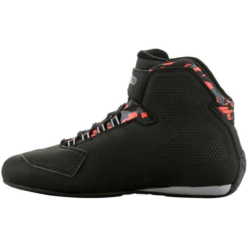 BOTIN ALPINESTARS SEKTOR WATERPROOF BLACK/DARK GRAY/RED FLUO