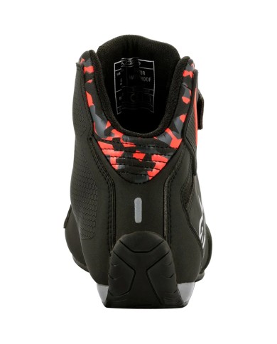 BOTIN ALPINESTARS SEKTOR WATERPROOF BLACK/DARK GRAY/RED FLUO