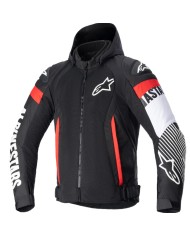 CHAQUETA ALPINESTARS ZACA AIR BLACK/WHITE/RED FLUO